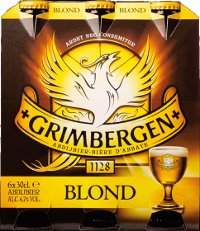 Grimbergen Blond set van 6 flesjes á 0,30 liter Grimbergen Blond set van 6 flesjes á 0,30 liter
